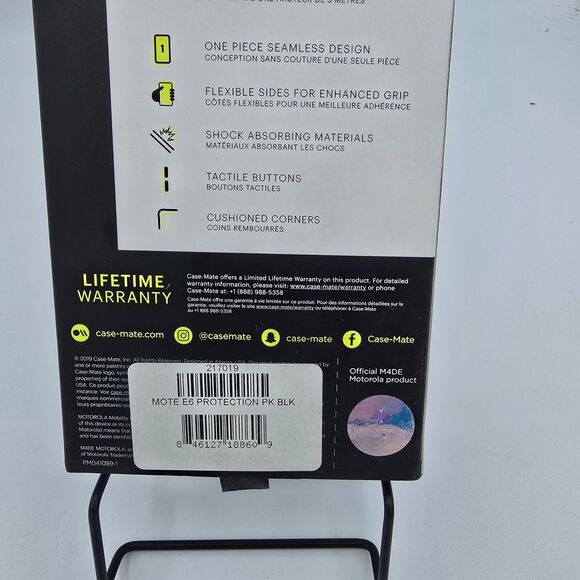 Case-Mate Motorola Moto e6 Case New, Case Only Open Box - Picture 5 of 7